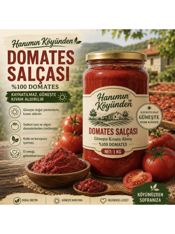 Domates Salçası 1 Kg. ( Yeni Mahsül )