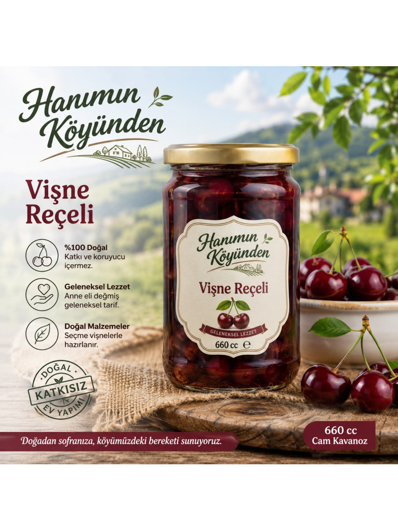 Vişne Reçeli 660 CC.