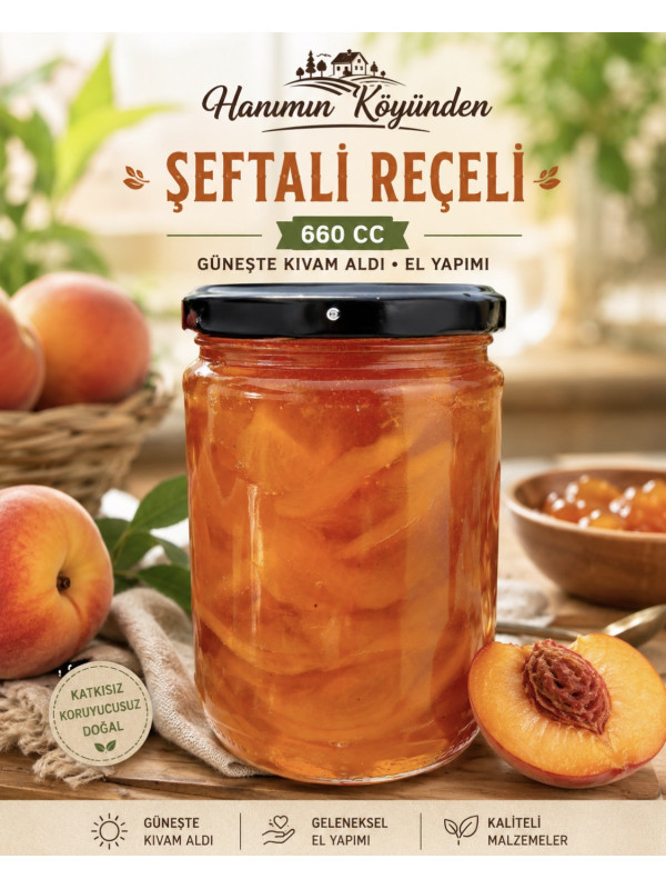 Şeftali Reçeli 660 CC.