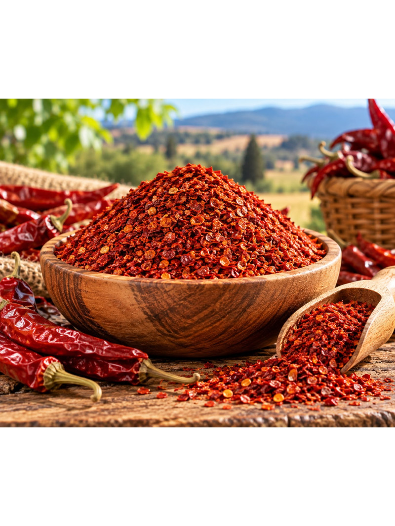 Kırmızı Pul Biber Acı 100 Gram