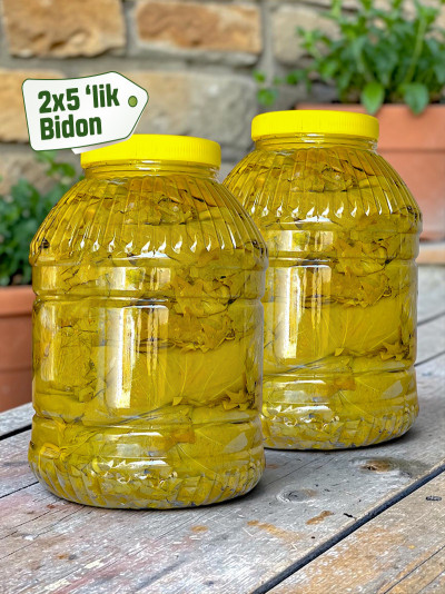 Salamura Asma Yaprak 2x5'lik Bidon